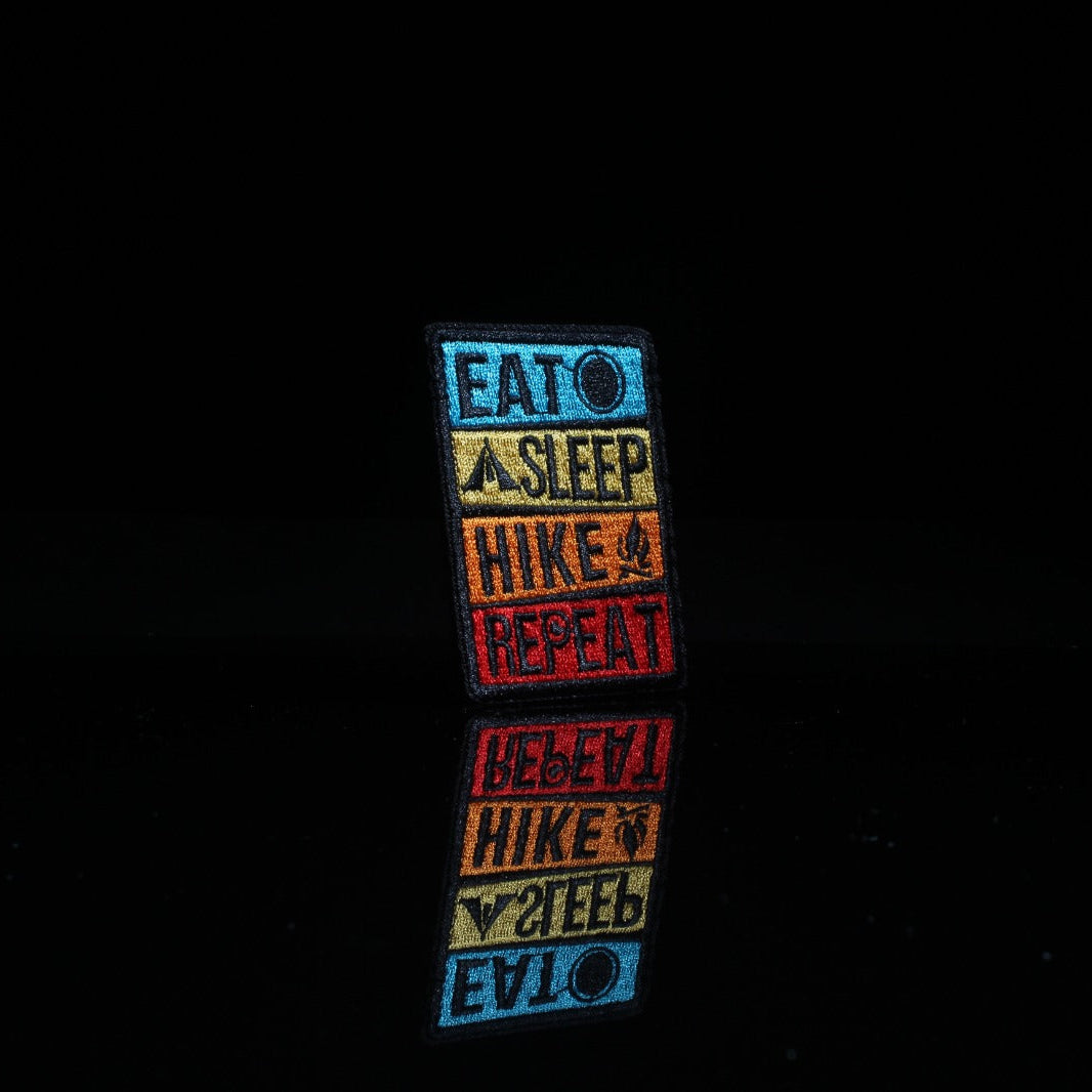 Eat Sleep Hike Repeat Patch - Made For Beasts