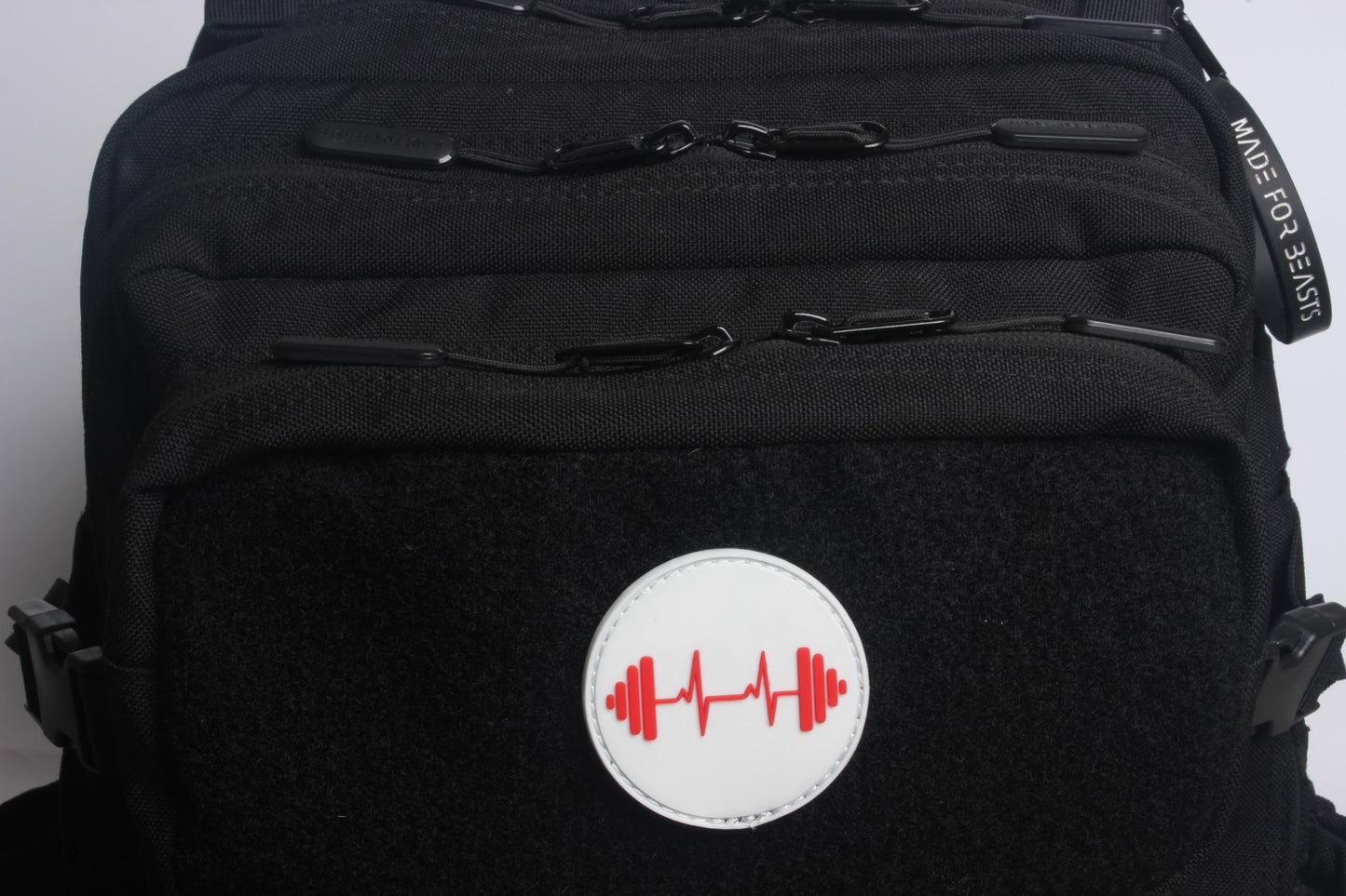 Dumbbell Heart Beat Patch - Made For Beasts