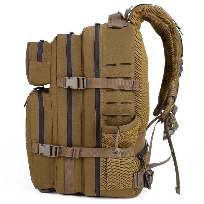 45L Gym Backpack Khaki - Made For Beasts