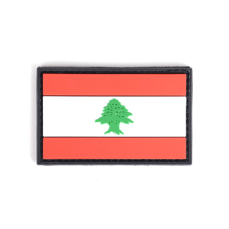 Lebanese Flag Patch - Made For Beasts
