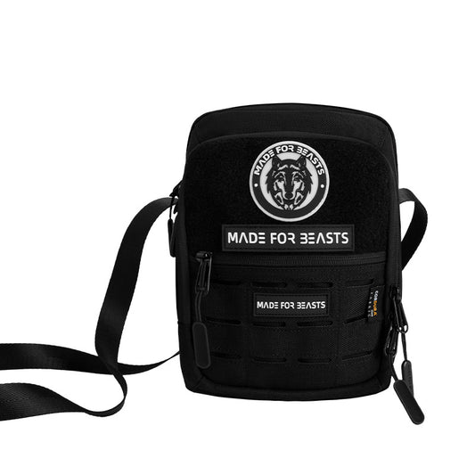3.5L Black Shoulder Bag - Made For Beasts