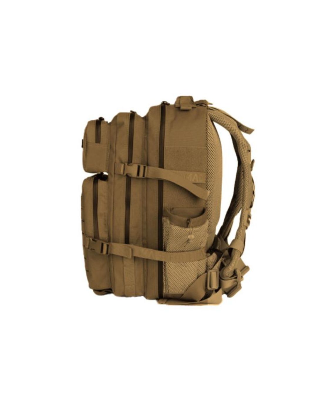 45L Gym Backpack Khaki - Made For Beasts