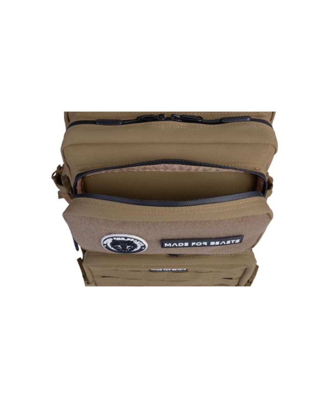 45L Gym Backpack Khaki - Made For Beasts