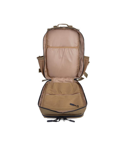 45L Gym Backpack Khaki - Made For Beasts