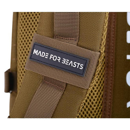 45L Gym Backpack Khaki - Made For Beasts