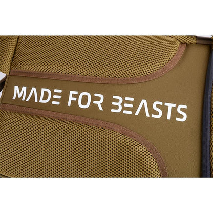 45L Gym Backpack Khaki - Made For Beasts