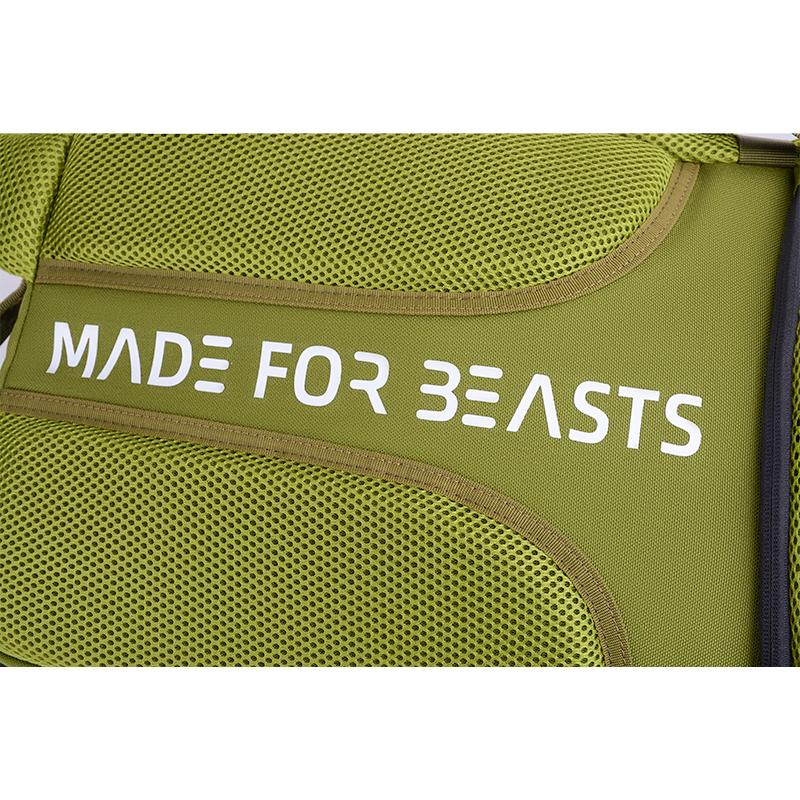 45L Gym Backpack Green - Made For Beasts