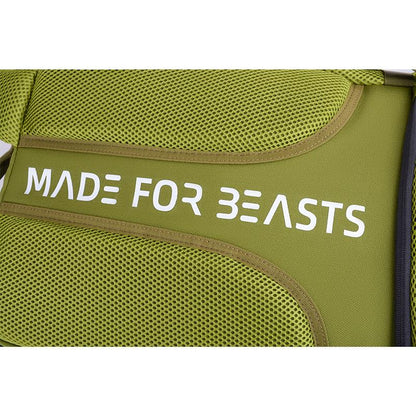 45L Gym Backpack Green - Made For Beasts
