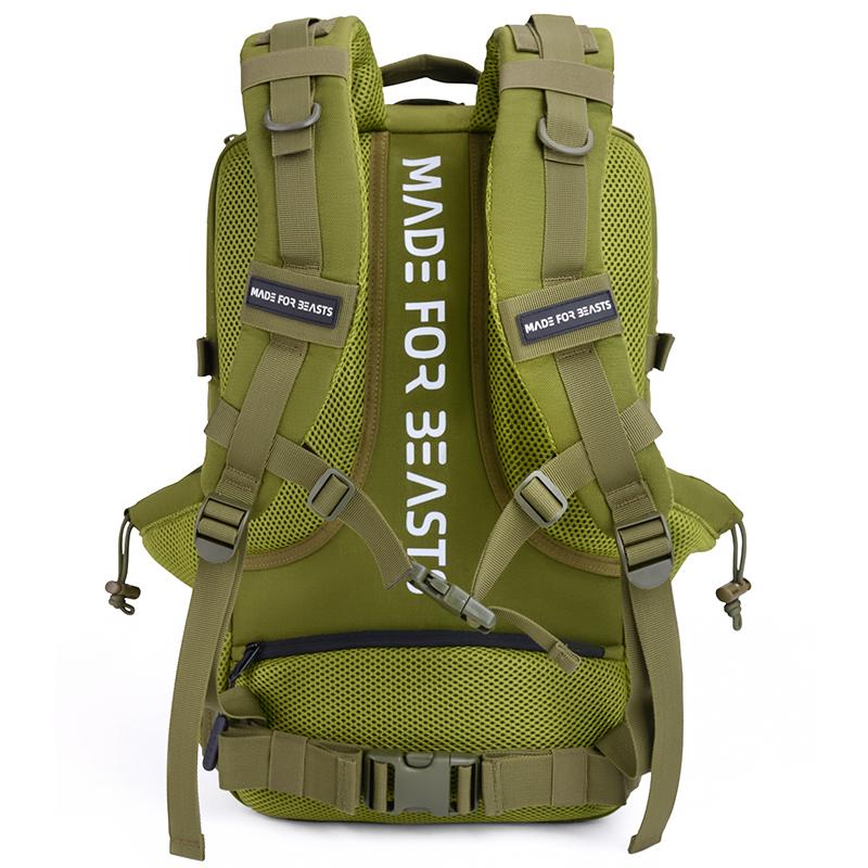 45L Gym Backpack Green - Made For Beasts